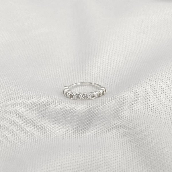 Piercing Cravejado Helix 10 Zircônias