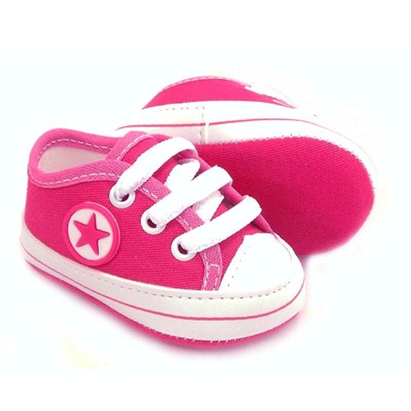 Tênis Bebê Estrelinha Rosa Pink | Baby Dress - Baby Dress - Loja  Especializada em Moda Infantil