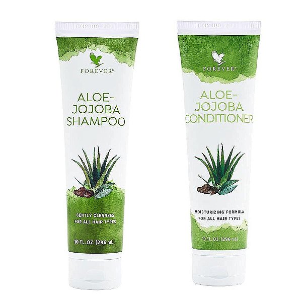 Kit Aloe Jojoba Shampoo e Aloe Jojoba Condicionador