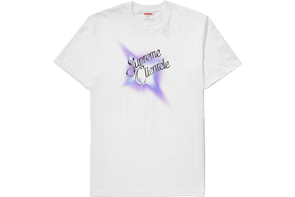 Supreme Camiseta Clientele Branca - Loro - Itens Exclusivos e Limitados