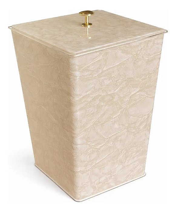 Lixeira 10L - Bege Perola