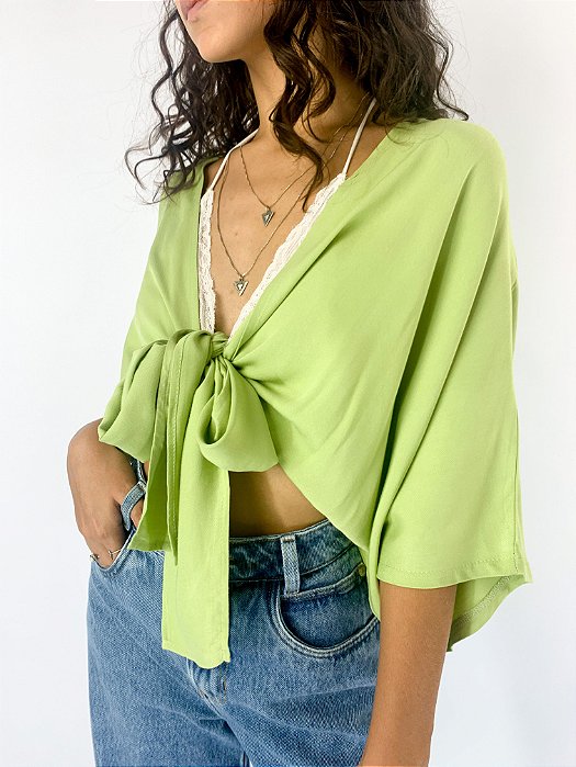Blusa amarraçao Clearance