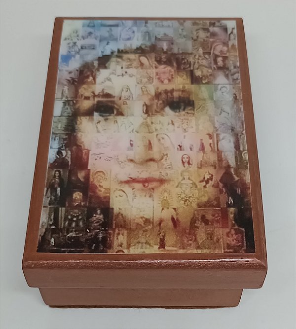 Caixa decorada Nossa Senhora