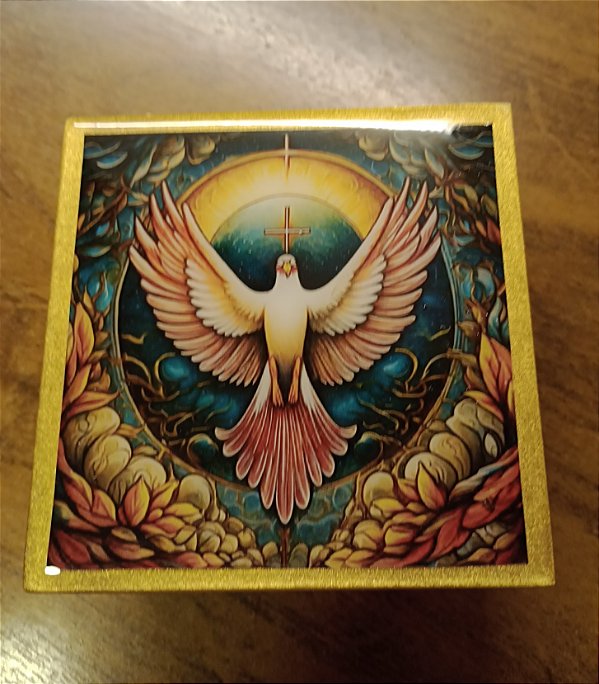 Caixa decorada Espírito Santo