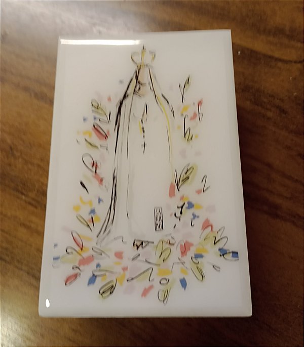 Caixa decorada Nossa Senhora