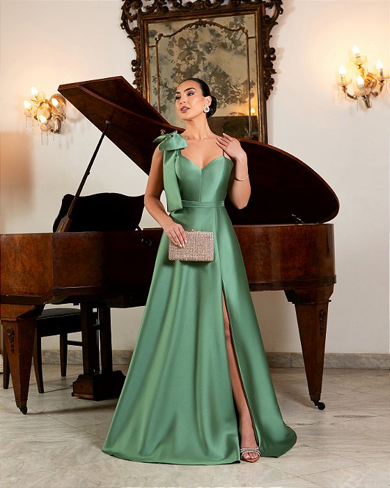 VESTIDO MARTINA VERDE OLIVA
