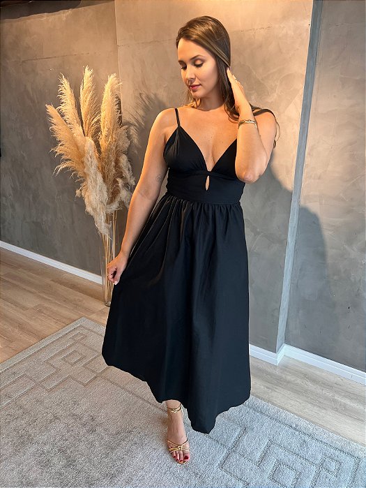 VESTIDO AMALFI PRETO