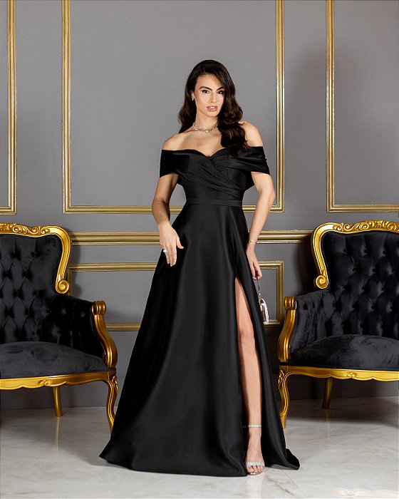 VESTIDO LIZ PRETO