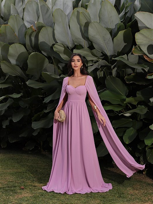 VESTIDO AGATHA ROSA ANTIGO