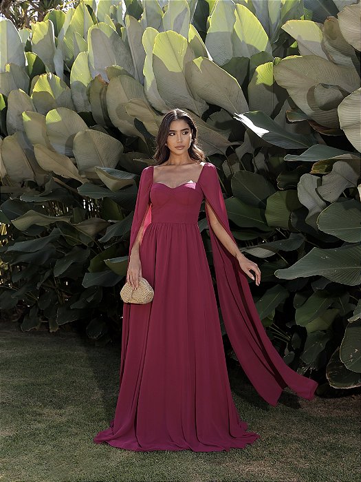 VESTIDO AGATHA CEREJA