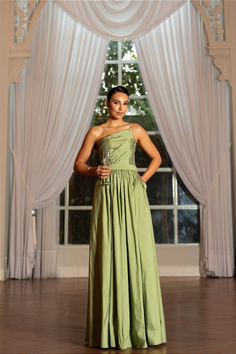 VESTIDO LUMA VERDE OLIVA
