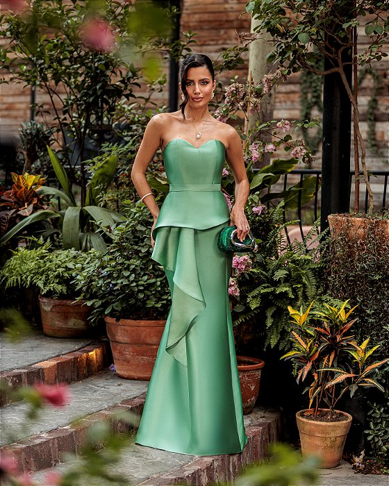 VESTIDO PIETRA VERDE OLIVA