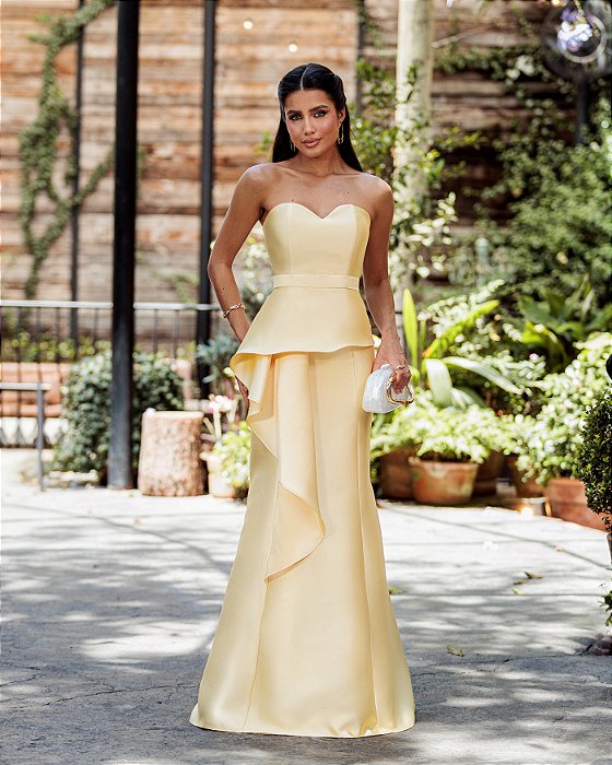 VESTIDO PIETRA AMARELO