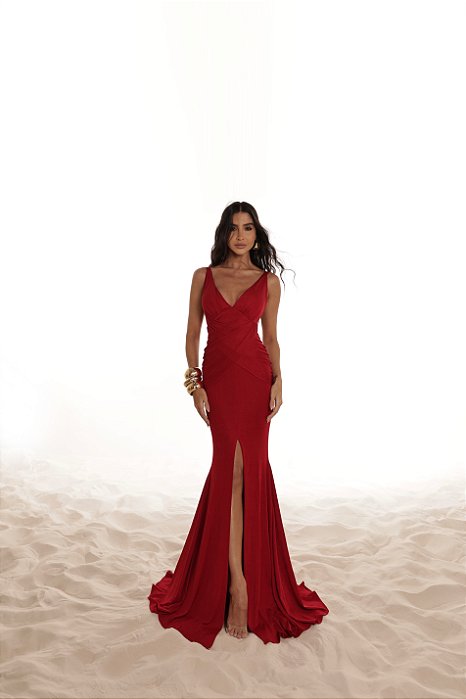VESTIDO LARA VERMELHO