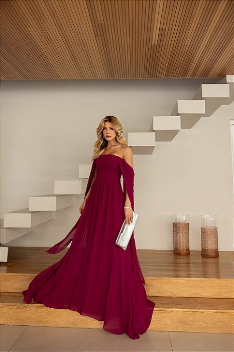 VESTIDO ISADORA FUCSIA