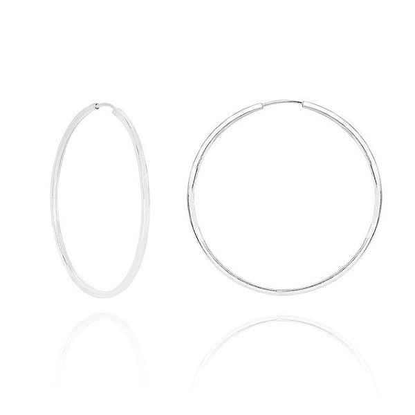 Brinco Argola - Joia em Prata 925