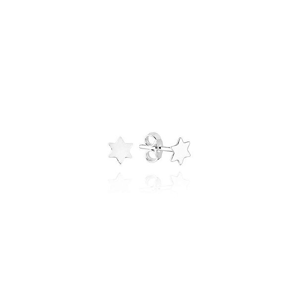 Brinco Estrela - Joia em Prata 925