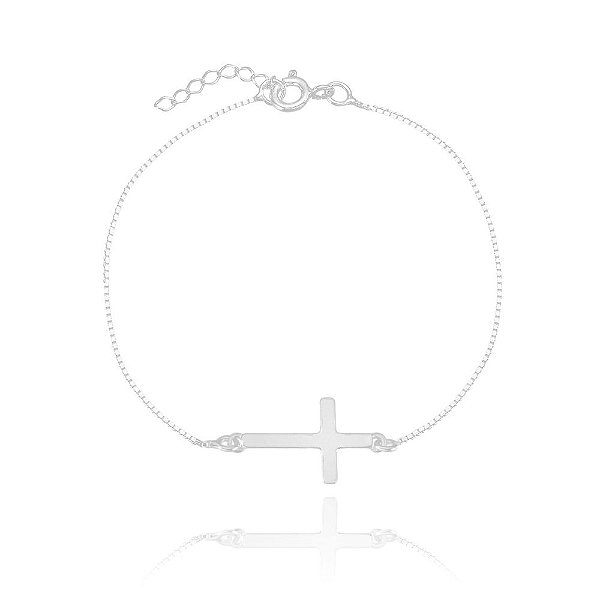 Pulseira Cruz - Joia em Prata 925