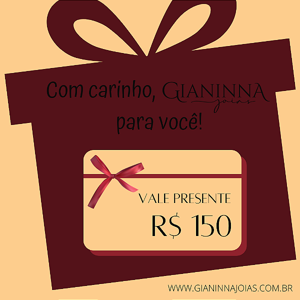 Vale Presente de R$150
