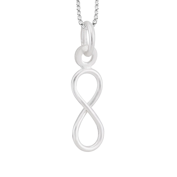 Pingente Prata Infinito - Joia em Prata 925