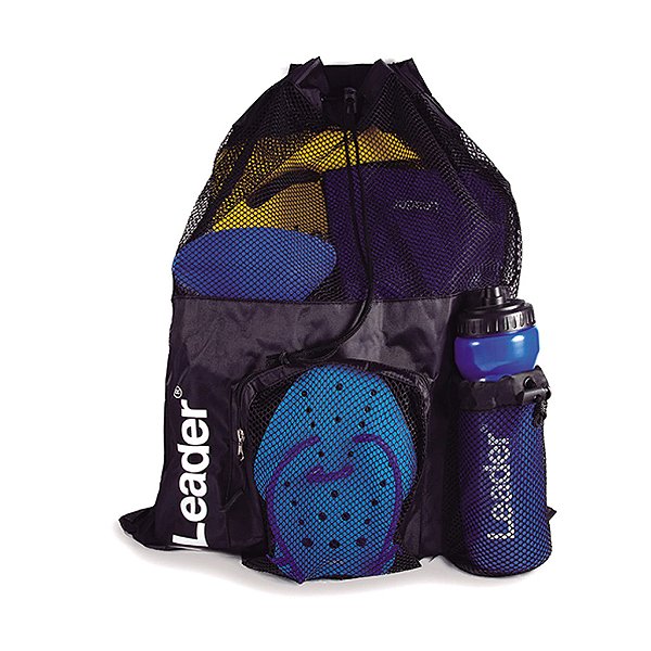 MOCHILA SACOLA LEADER PRETA