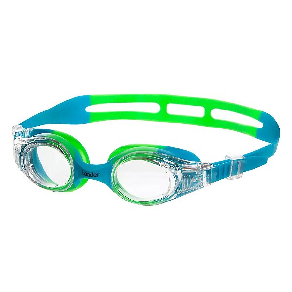 OCULOS INFANTIL JOY PREMIUM LEADER AZUL COM VERDE