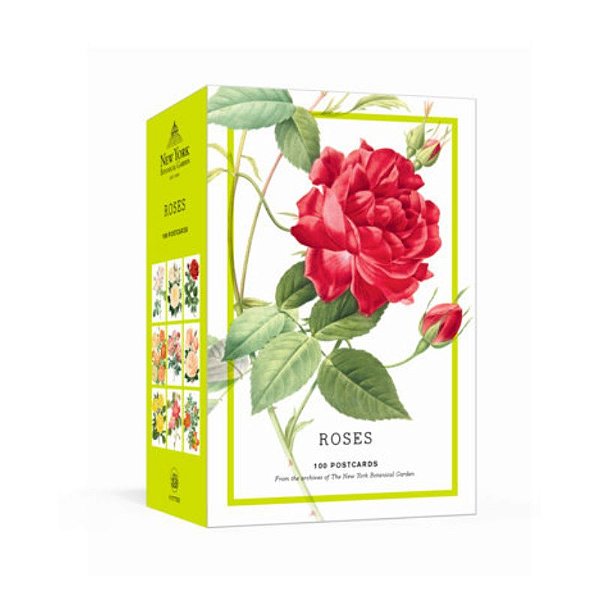 Cartões Postais - Roses - 100 Postcards From The Archives Of The New York Botanical Garden