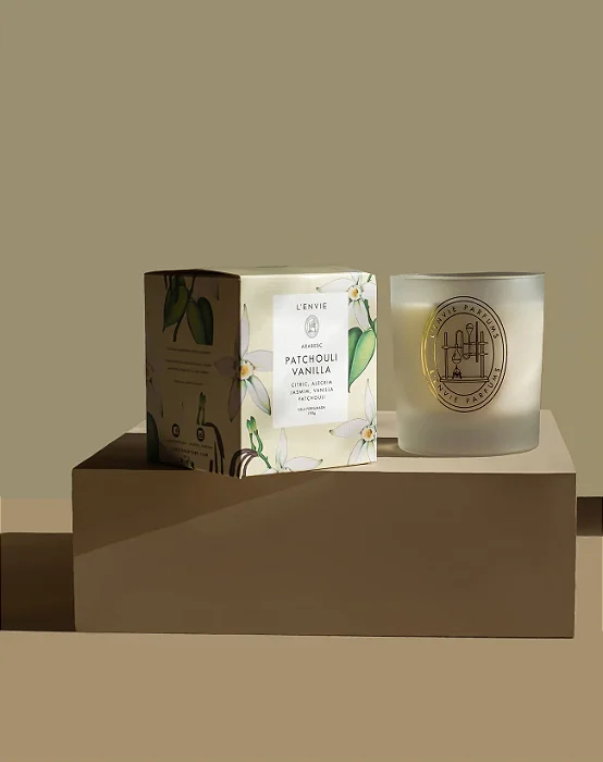 Vela Perfumada Patchouli Vanilla - 210g