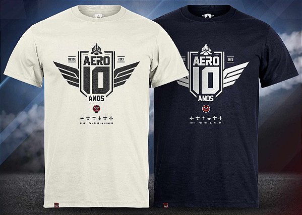 Camiseta Especial Aero - 10 Anos