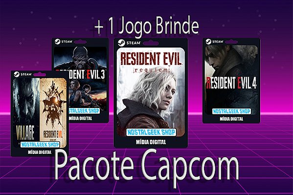 PACOTE CAPCOM STEAM OFFLINE