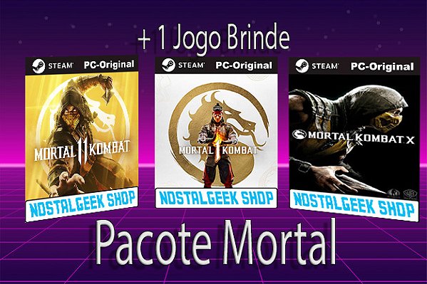 PACOTE MORTAL STEAM OFFLINE