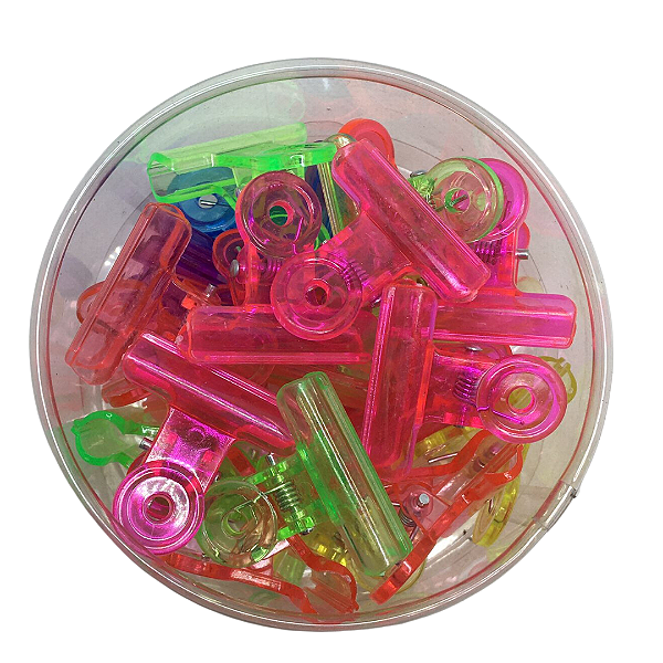 Presilhas de Acrilico coloridas