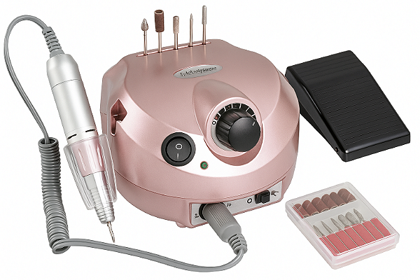 Motor Lixadeira Elétrica Profissional 30.000 RPM Bivolt D&Z Rosé