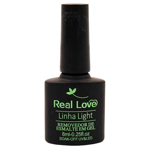 Removedor de Esmalte em gel Real Love 8ml