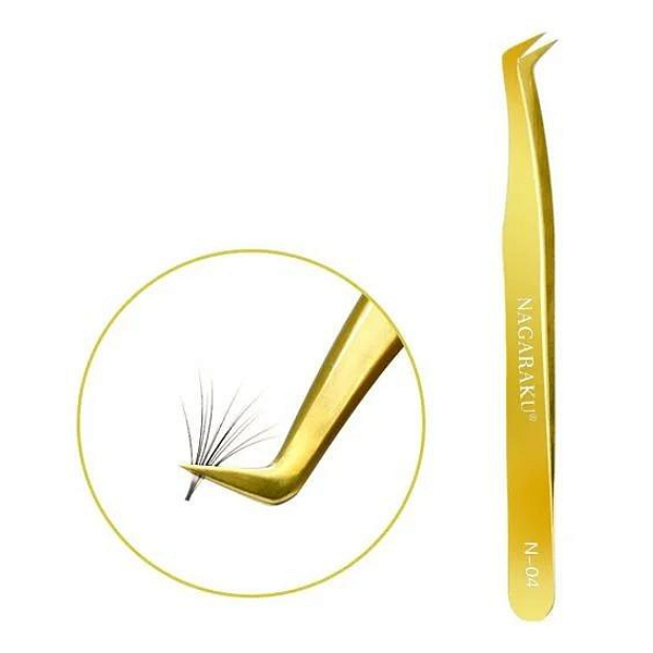 Pinça Para Cílios Nagaraku N-04