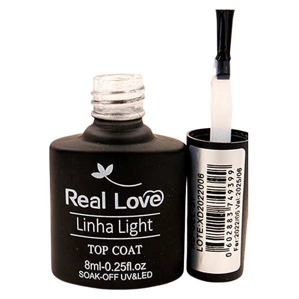 Topcoat Real Love Linha Light 8ml