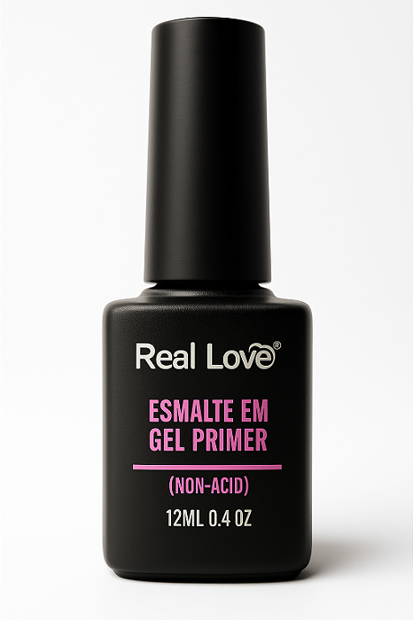 Gel Primer Não Acido Real Love – Esmalte em Gel Primer (12ml)