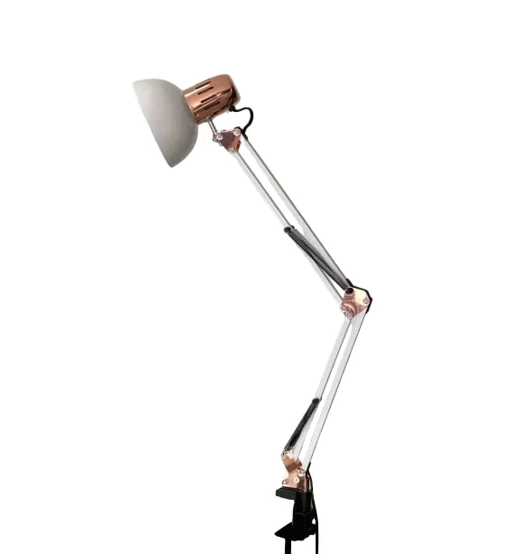 Luminaria Articulada Branca com detalhes Rose Gold Tamanho MAXX