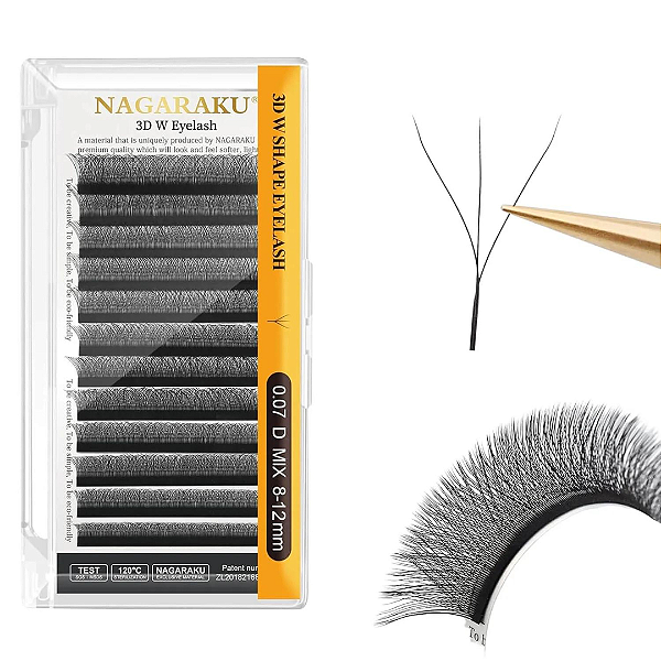 Cilios Nagaraku 3D W 0.07D MIX 8-14mm