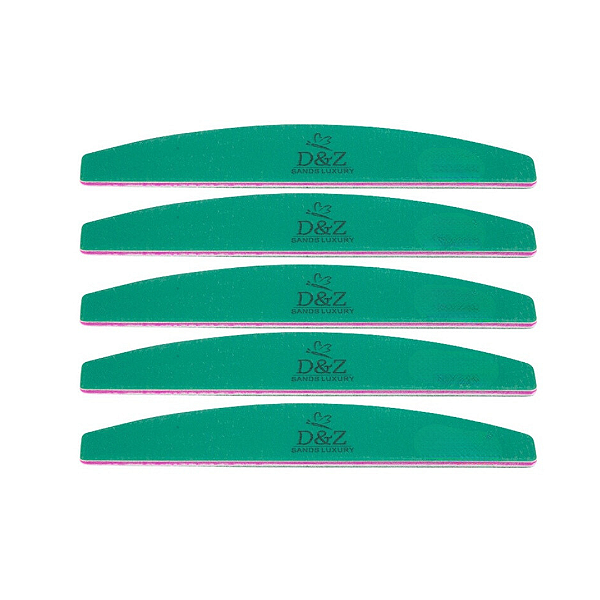 Lixa 100/180 Boomerang D&Z Lavável Verde