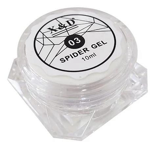 Spider Gel Branco X&D 10ml
