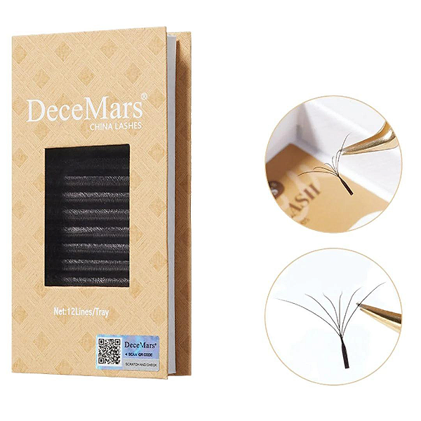 Cilios Decemars 6D W Duplo 0.07D MIX 8-14mm