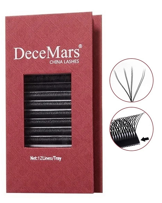 Cilios Decemars 8D 0.07D MIX 8-14mm