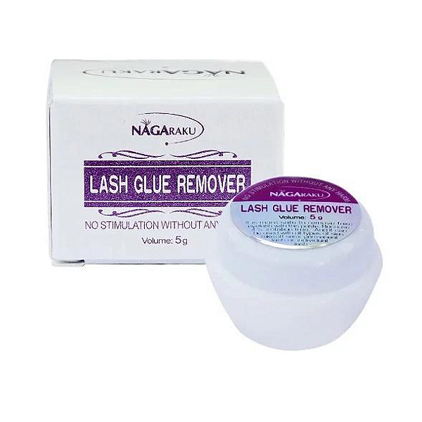Removedor de Cílios  Nagaraku em Creme 5g