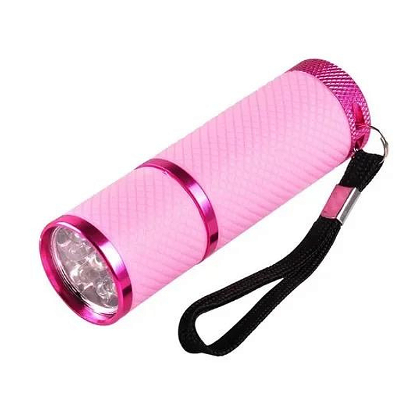 Lanterna LED UV Rosa