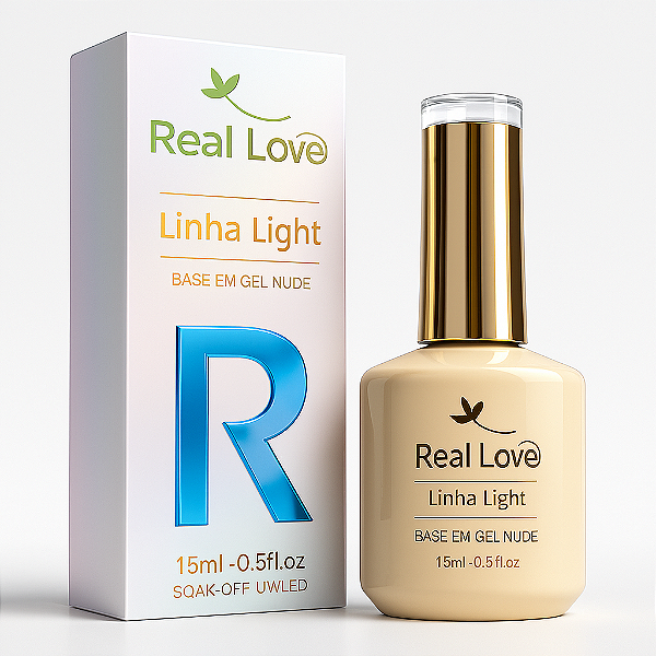 Base em Gel Nude Real Love Love 15ml