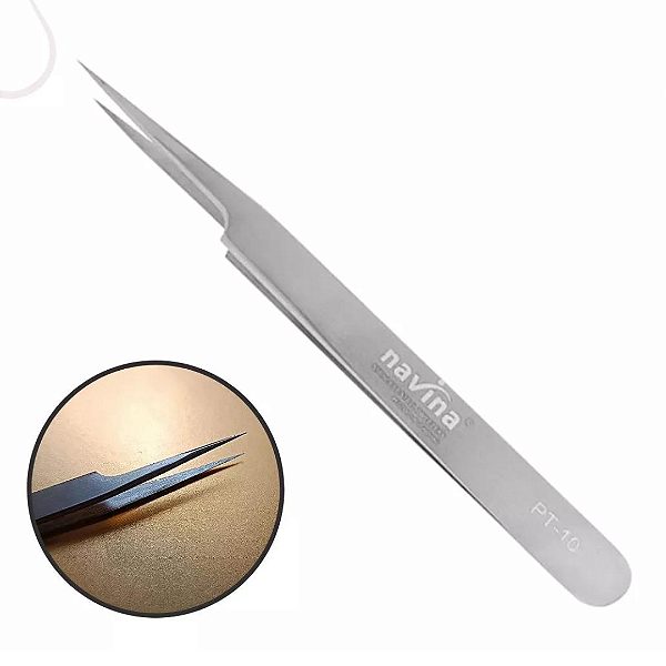 Pinça de Cilios Navina PT-10