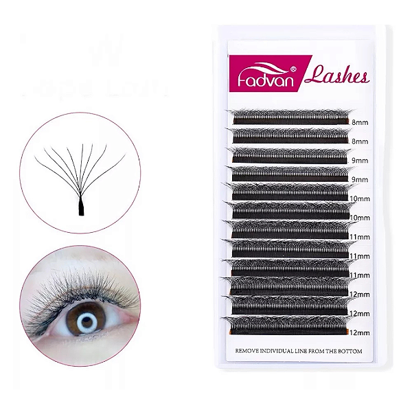 Cilios Fadvan Real 8DW 0.7D MIX 8-14mm