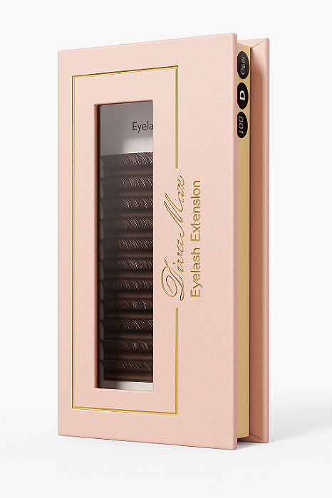 Cílios W4D Decemars Marrom 0.07D MIX 8 a 14mm