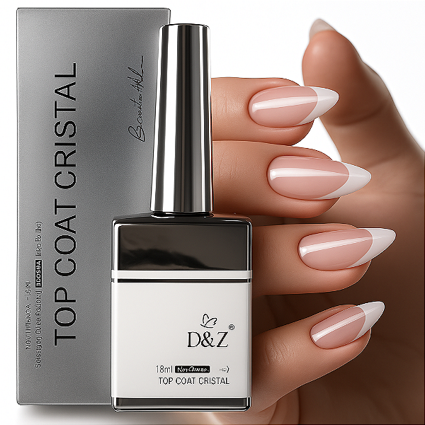 Top Coat Cristal Extra Fino D&Z Anti Risco 18ml